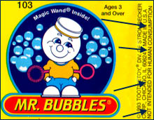 Delicious Mr. Bubbles